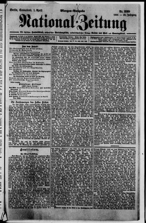 Nationalzeitung vom 01.04.1905