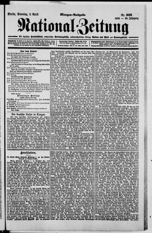 Nationalzeitung vom 02.04.1905