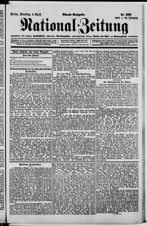 Nationalzeitung vom 04.04.1905