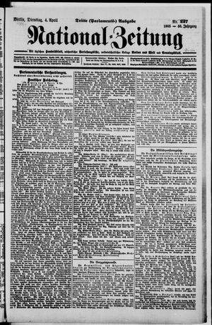 Nationalzeitung on Apr 4, 1905