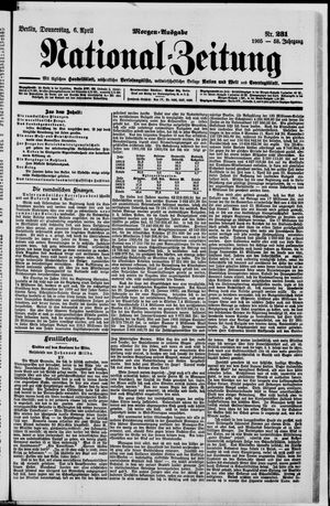 Nationalzeitung vom 06.04.1905