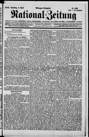 Nationalzeitung on Apr 11, 1905
