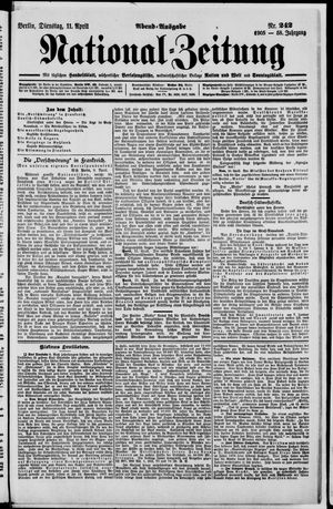 Nationalzeitung vom 11.04.1905