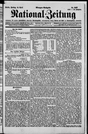 National-Zeitung vom 14.04.1905