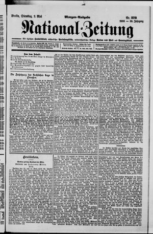Nationalzeitung vom 02.05.1905