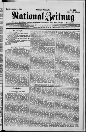 Nationalzeitung vom 05.05.1905