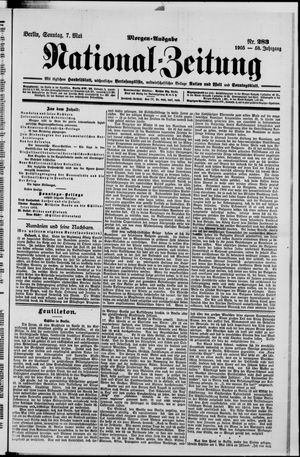 Nationalzeitung vom 07.05.1905