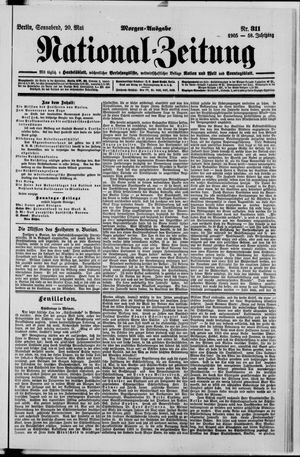 Nationalzeitung vom 20.05.1905
