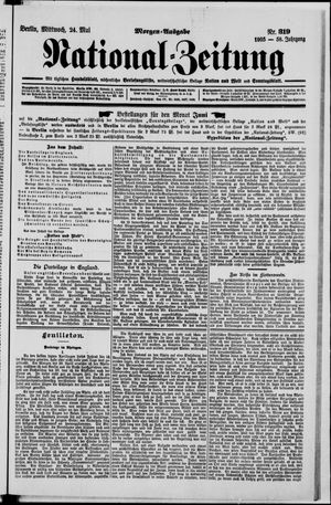 Nationalzeitung vom 24.05.1905