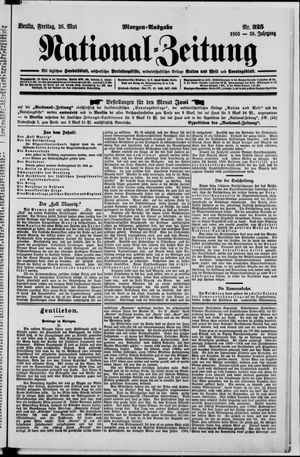 Nationalzeitung vom 26.05.1905