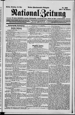 Nationalzeitung vom 30.05.1905