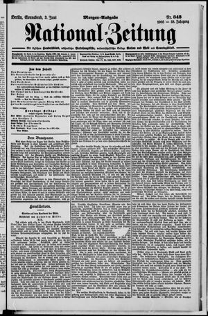 National-Zeitung on Jun 3, 1905