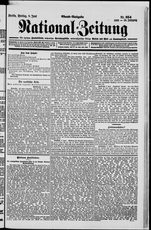 Nationalzeitung vom 09.06.1905