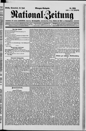 Nationalzeitung vom 10.06.1905