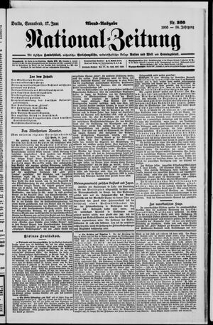 Nationalzeitung vom 17.06.1905
