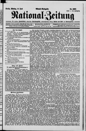 Nationalzeitung vom 19.06.1905