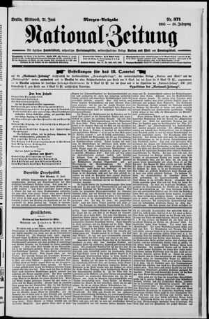 Nationalzeitung vom 21.06.1905