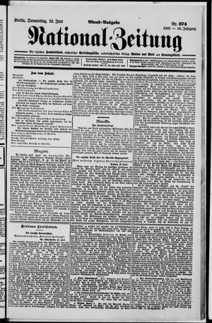 Nationalzeitung vom 22.06.1905