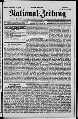 Nationalzeitung vom 28.06.1905