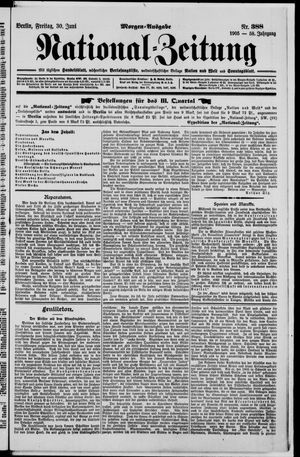 Nationalzeitung vom 30.06.1905