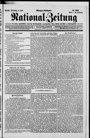 Nationalzeitung vom 04.07.1905
