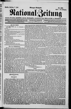 Nationalzeitung vom 07.07.1905