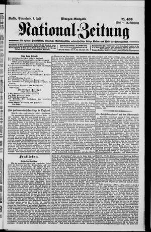 Nationalzeitung on Jul 8, 1905
