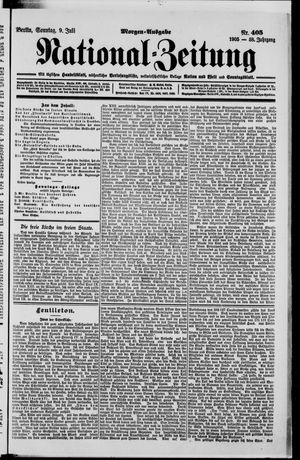 Nationalzeitung vom 09.07.1905