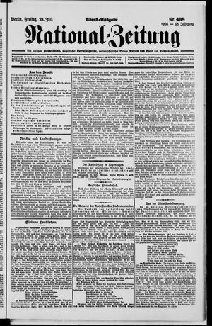 Nationalzeitung vom 28.07.1905