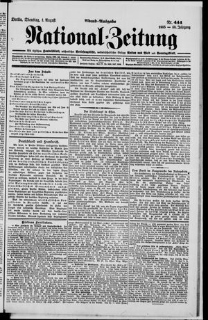 Nationalzeitung vom 01.08.1905