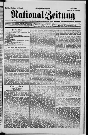Nationalzeitung vom 04.08.1905
