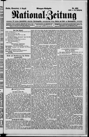 Nationalzeitung vom 05.08.1905