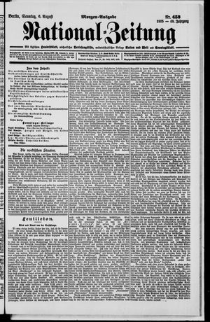 Nationalzeitung vom 06.08.1905
