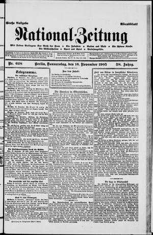 Nationalzeitung on Nov 16, 1905