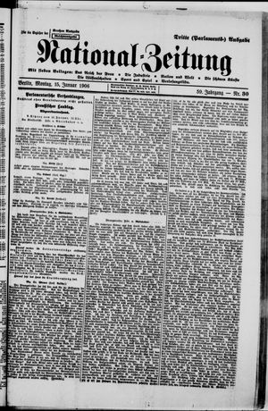 Nationalzeitung on Jan 15, 1906