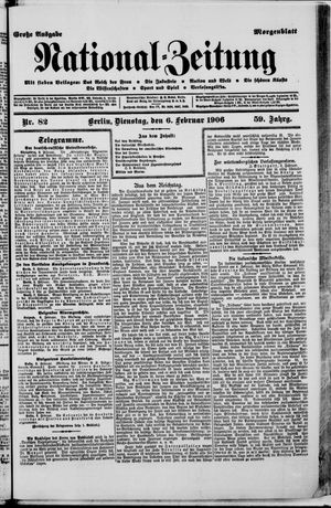 Nationalzeitung vom 06.02.1906