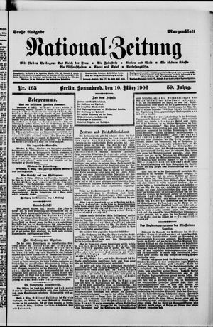 Nationalzeitung vom 10.03.1906