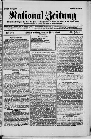 Nationalzeitung vom 16.03.1906