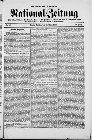 Nationalzeitung vom 30.03.1906