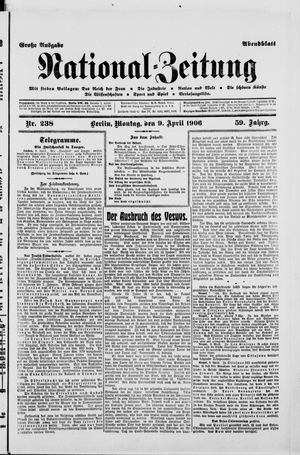 Nationalzeitung vom 09.04.1906