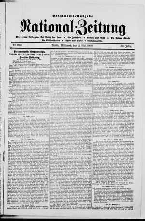 National-Zeitung on May 2, 1906