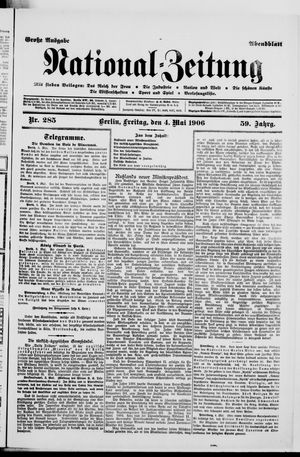 National-Zeitung vom 04.05.1906