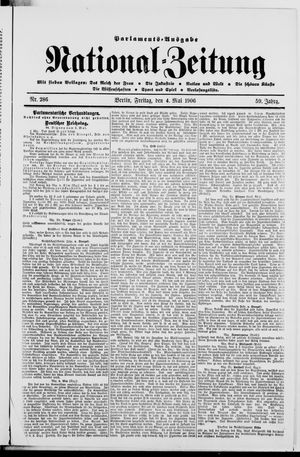National-Zeitung vom 04.05.1906