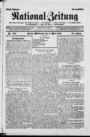 Nationalzeitung on May 9, 1906