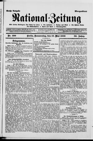 Nationalzeitung vom 10.05.1906