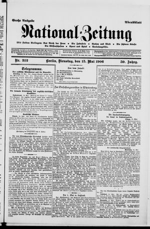 Nationalzeitung on May 15, 1906