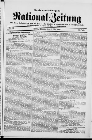 Nationalzeitung vom 15.05.1906