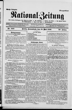 Nationalzeitung vom 19.05.1906