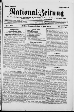Nationalzeitung vom 02.06.1906