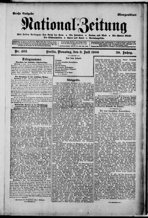 National-Zeitung vom 03.07.1906